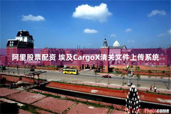 阿里股票配资 埃及CargoX清关文件上传系统