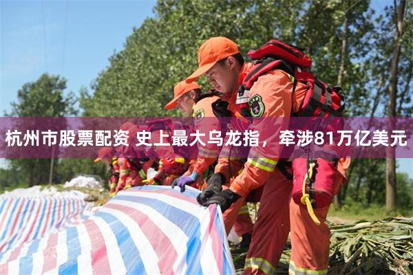 杭州市股票配资 史上最大乌龙指，牵涉81万亿美元