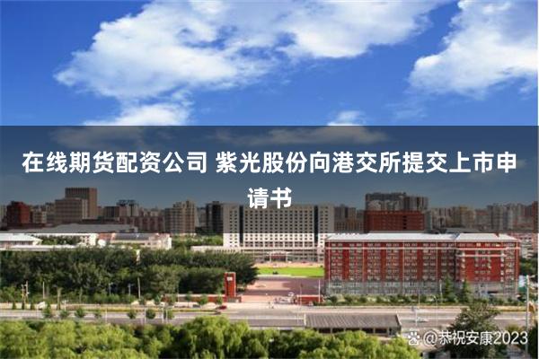 在线期货配资公司 紫光股份向港交所提交上市申请书